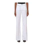 Dondup Utställda jeans White, Dam