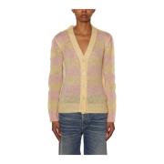 Marni Mohair och Ull Cardigan Multicolor, Dam