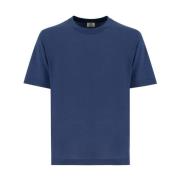 Borrelli Raffinerad bomull T-shirt Blue, Herr