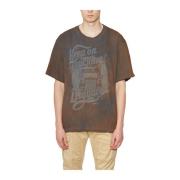 Dsquared2 Bomullstryck T-shirt Gray, Herr