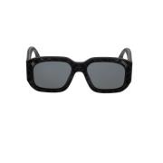 Fendi Stiliga solglasögon med 52mm lins Black, Unisex