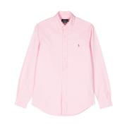 Ralph Lauren Custom Fit Oxford Skjorta Pink, Herr