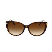 Tiffany Cat-Eye Solglasögon i Acetat och Metall Brown, Dam