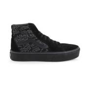 Vans SK8 Sneakers Unisex Tyg Mocka Gummi Black, Herr