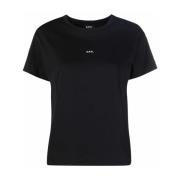 A.p.c. Svart Jade T-Shirt Black, Dam