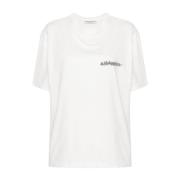 Alessandra Rich Vita T-shirts och Polos från Alessandra Rich White, Da...