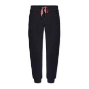 Moncler Sweatpants med logotyp Blue, Herr