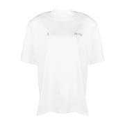 The Attico Vit Kilie T-Shirt White, Dam