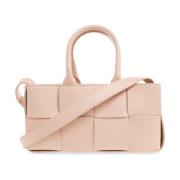 Bottega Veneta Arco East-West Mini bag Pink, Dam