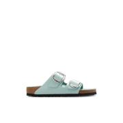 Birkenstock Arizona Big Buckle slides Blue, Dam