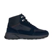 Geox Navy ABX Sport Sneakers Blue, Herr