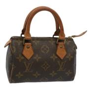 Louis Vuitton Vintage Pre-owned Canvas louis-vuitton-vskor Brown, Dam