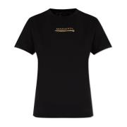 AllSaints ‘Perta’ T-shirt Black, Dam