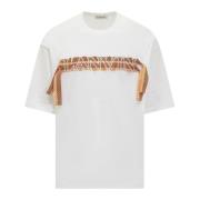 Lanvin Oversized T-Shirt Kollektion White, Herr