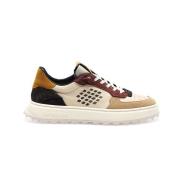 Be Positive Cuprace Basket Läder + Mocka Sneakers Multicolor, Herr