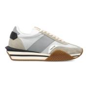 Tom Ford James Sneakers Silver+kräm Ss24 Multicolor, Herr