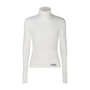 Balmain PB Turtleneck White, Herr