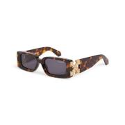 Off White Stiliga solglasögon Brown, Unisex