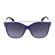 Police Snygga solglasögon Spl404 Blue, Unisex