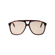 Saint Laurent Stilfulla SL 596 Dune Solglasögon Brown, Dam