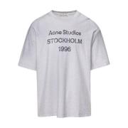 Acne Studios T-shirt Gray, Herr