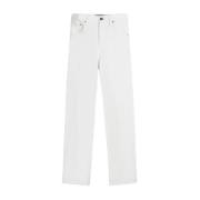 Lanvin Klassiska Straight Jeans White, Herr