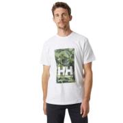 Helly Hansen Herr Bomull T-Shirt White, Herr