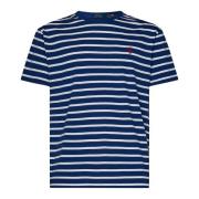 Polo Ralph Lauren Blårandiga Polo T-shirts för Män Blue, Herr