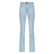 Pinko Boot-cut Jeans för Kvinnor Blue, Dam
