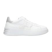 Hogan Vita Läder Sneakers med Memory Foam White, Dam