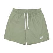 Nike Club Woven Lined Flow Shorts Green, Herr
