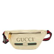 Gucci Vintage Pre-owned Laeder gucci-vskor White, Dam