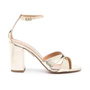 Aquazzura Mjuk Guld Divine Sandal Yellow, Dam