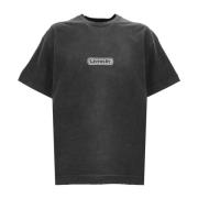 Givenchy Logo Print T-Shirt Black, Herr