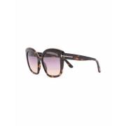 Tom Ford Ft0944 55B solglasögon Brown, Dam