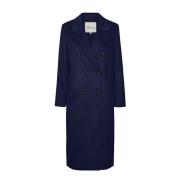 My Essential Wardrobe Baritone Blue Jacka med Klassisk Silhuett Blue, ...