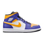 Jordan Lakers Mid 2022 Sneakers Blue, Herr