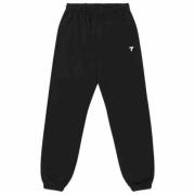 7 Days Active Ekologiska sweatpants med ny passform och logo Black, Da...