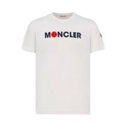 Moncler J1 091 8C00008 829Hp 034 T-shirt White, Herr