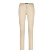 Marc Cain Slim-Fit Silea Byxor Beige, Dam