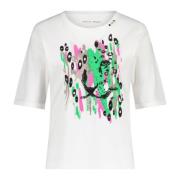 Marc Cain T-shirt med djurmotiv White, Dam
