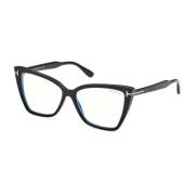 Tom Ford Designer Glasögonbågar Black, Dam