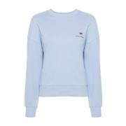 Chiara Ferragni Collection Blå Sweatshirts för Kvinnor Blue, Dam
