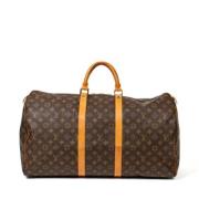 Louis Vuitton Vintage Pre-owned Canvas resvskor Brown, Dam