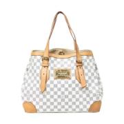 Louis Vuitton Vintage Pre-owned Tyg louis-vuitton-vskor White, Dam