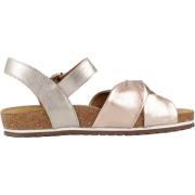 Geox Flat Sandals Gray, Dam