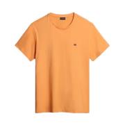 Napapijri T-Shirts Orange, Herr
