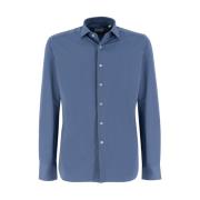 Xacus Skrynkelfri Slim Fit Skjorta för en Perfekt Look Hela Dagen Blue...