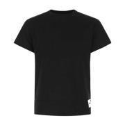 Jil Sander Svart bomulls T-shirt set Black, Herr