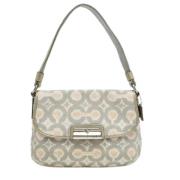Coach Pre-owned Pre-owned Canvas handvskor Gray, Dam